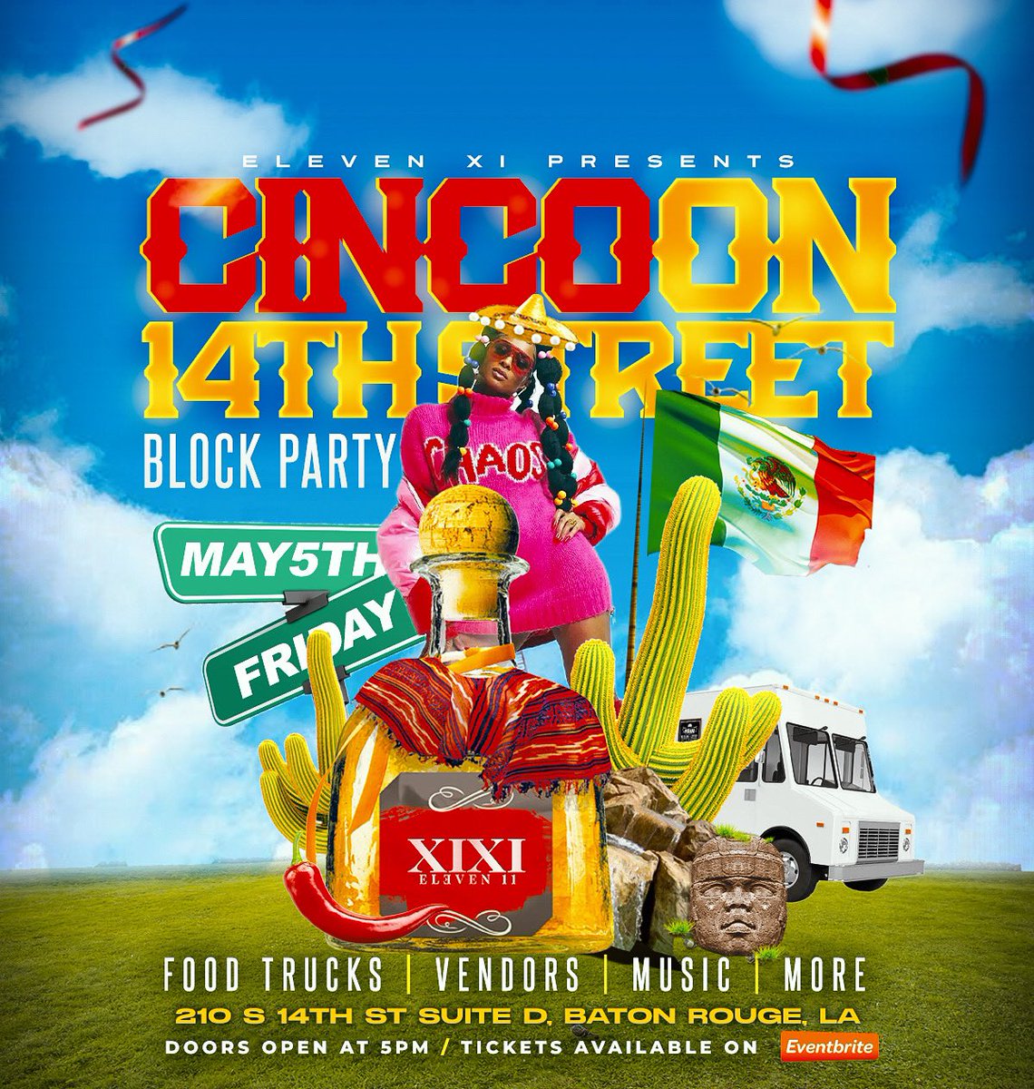 _eazy_no_e's tweet photo. BR outside for Cinco like… https://t.co/5ABTVNlhlh