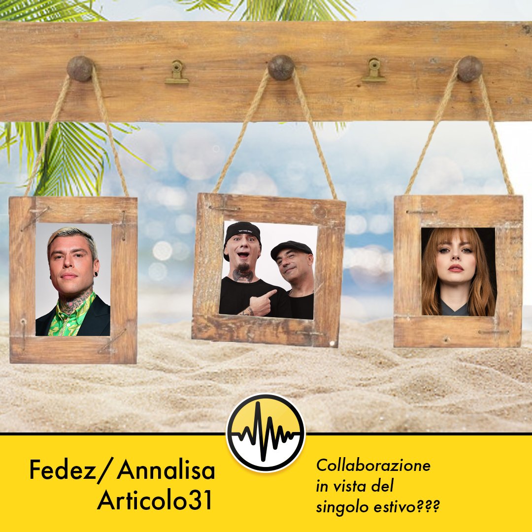 Fedez, Articolo 31 e Annalisa: il trio musicale che potrebbe conquistare l'estate
#fedez #frequenzaitaliana #nuovamusica #fedez #frequenzaitaliana #annalisa #articolo31 #estate2023
