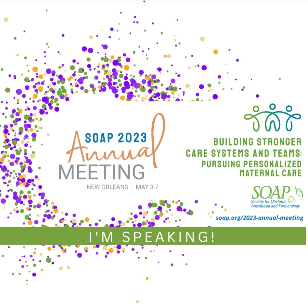 So proud to participate in the SOAP 55th annual meeting in New orleans, United States.
My oral presentation will be from the main podium, it's about Magnetic resonance imaging findings and clinical aspects of eclampsia.
@SOAPHQ #SOAPAM2023 #postpartum #Obanes