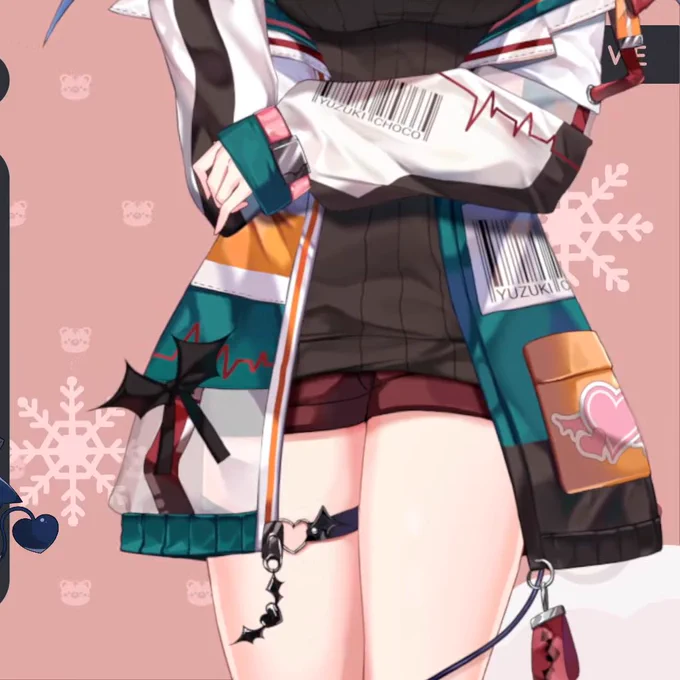 ヌッ #癒月ちょこ新衣装