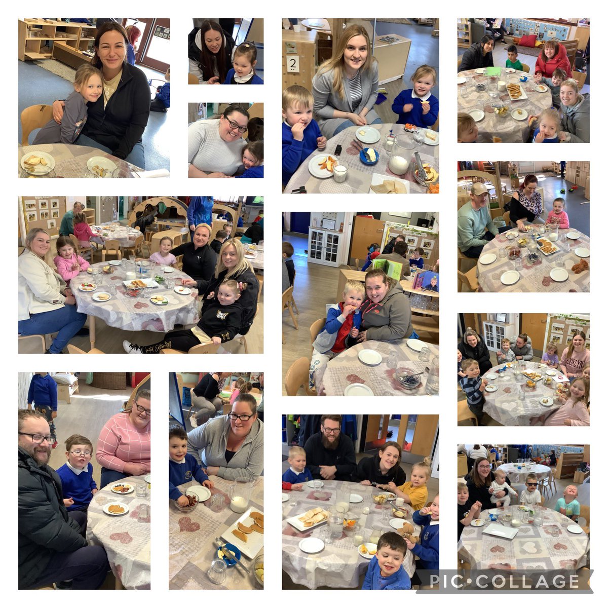 emma_ramsay5's tweet photo. We loved having families in last week for a family breakfast. Lots of nurturing conversations and smiles all round #FamilyEngagement @victorianurclas https://t.co/SyzVRZJTL6