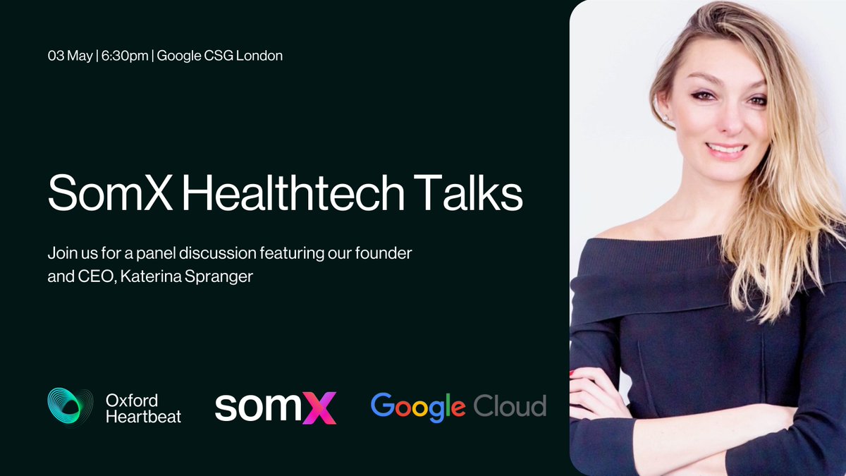 Our CEO will be on @somXhealthtech Talks tomorrow!

Hosted by #SomX's CEO @JamesSomauroo & joined by @HumaHealth's Benjamin Irving, the discussion will explore how AI is transforming medical imaging!

Join us ⬇️
ow.ly/FXWc50O7VOP

#OxHB #digitalhealth #healthinnovation