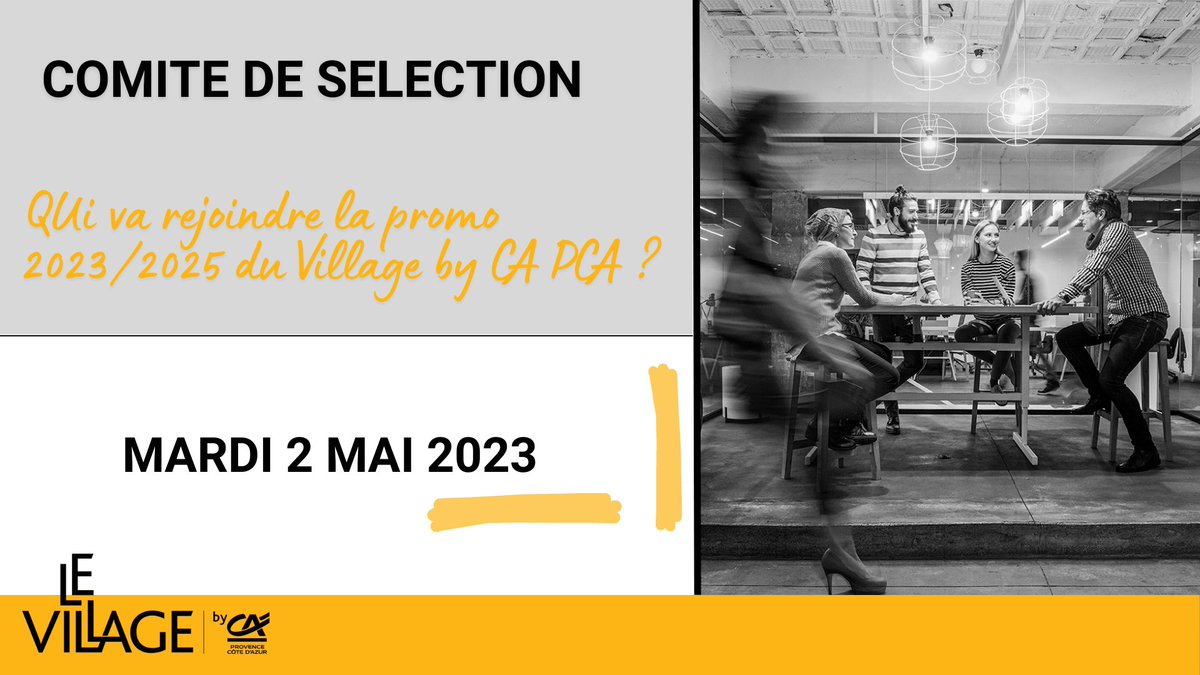 villageCASophia's tweet image. Ce soir au Village by CA PCA, c&apos;est Comité de Sélection !

#startup #entrepreneur 

Avec nos partenaires : 
cc @credit_agri_PCA @CCIcotedazur  @TravelPlanetTMC @AgycaConseil @KoesioConnexion @ca_indosuez @CGI_FR @EDFofficiel @CabinetDSO @CafesMalongo #CEATECH #GROUPEELANCIA ...