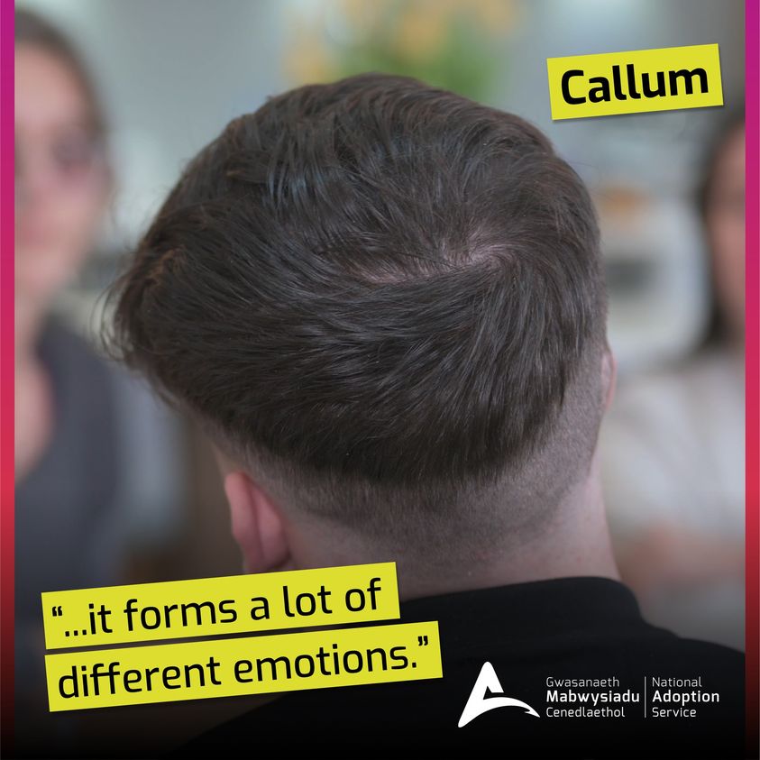 In episode 6 of Truth Be Told: Adoption Stories, Callum explains how adoption is not just one event and that it can impact the way you think and feel throughout your entire life. 

Watch and listen to the full episode: adoptcymru.com/podcast

<a href="/nas_cymru/">National Adoption Service</a> <a href="/AUKCymru/">Adoption UK Cymru</a>