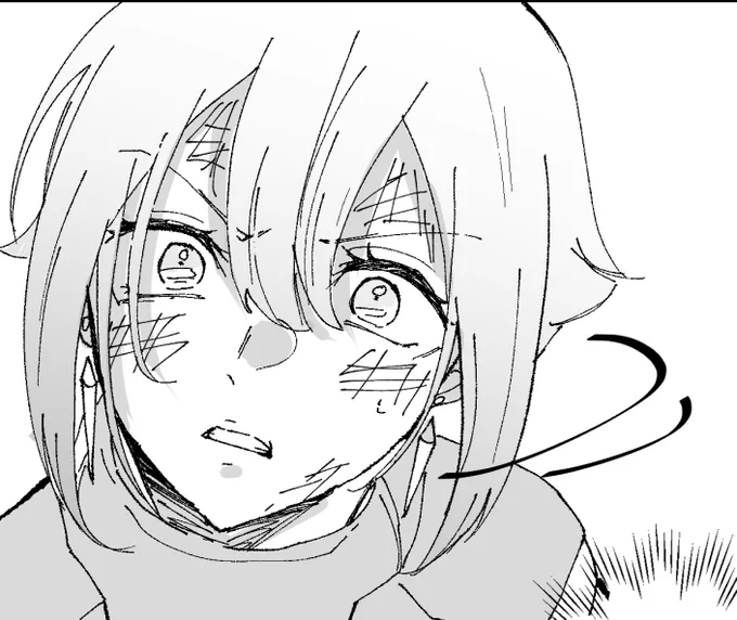 5号くんのこういう顔が描けるようになったので16話は偉大