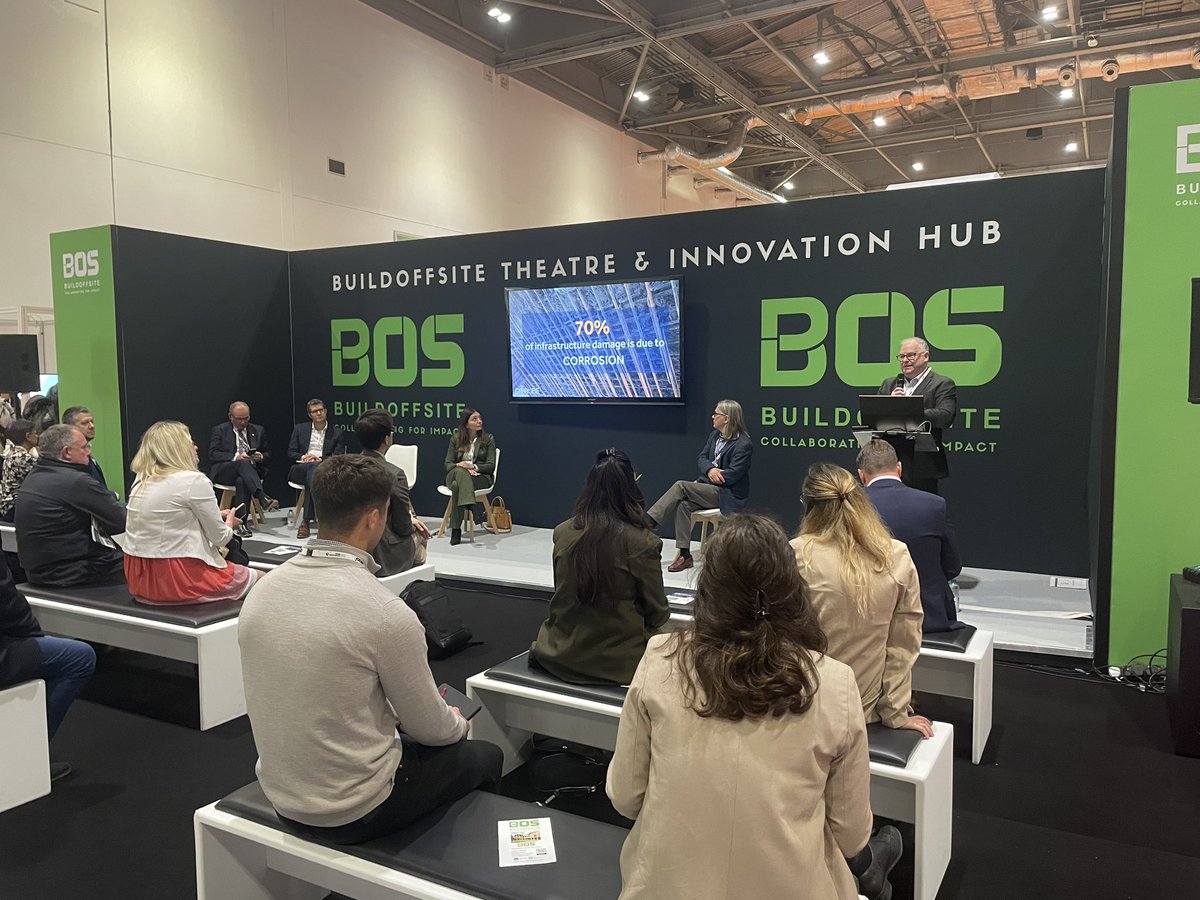 CProbeSystems's tweet image. First presentation done! We spoke about our #AACM LoCem and how it can be used for corrosion protection as an anode mortar - protecting #embodiedcarbon of existing and new structures #UKCW2023 @buildoffsite 

📍 Join us at 1pm for the next one!