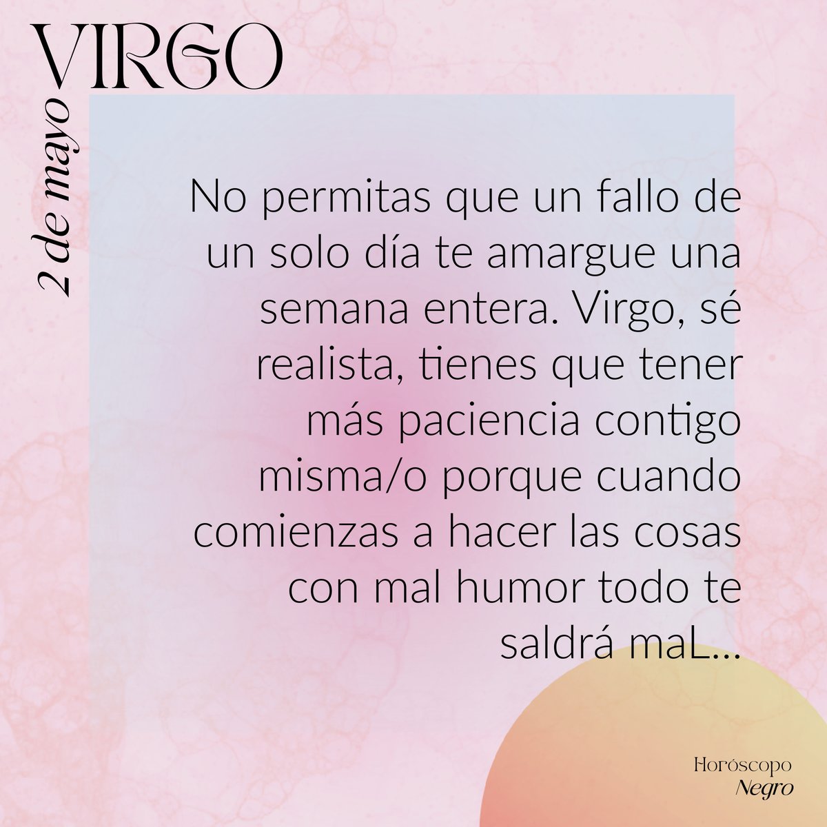virgo_hn's tweet photo. El horóscopo diario del 2 de mayo para #Virgo ♍🔮 Léelo completo aquí: https://t.co/pt13TG9Jn7 https://t.co/93wPBL9Ank