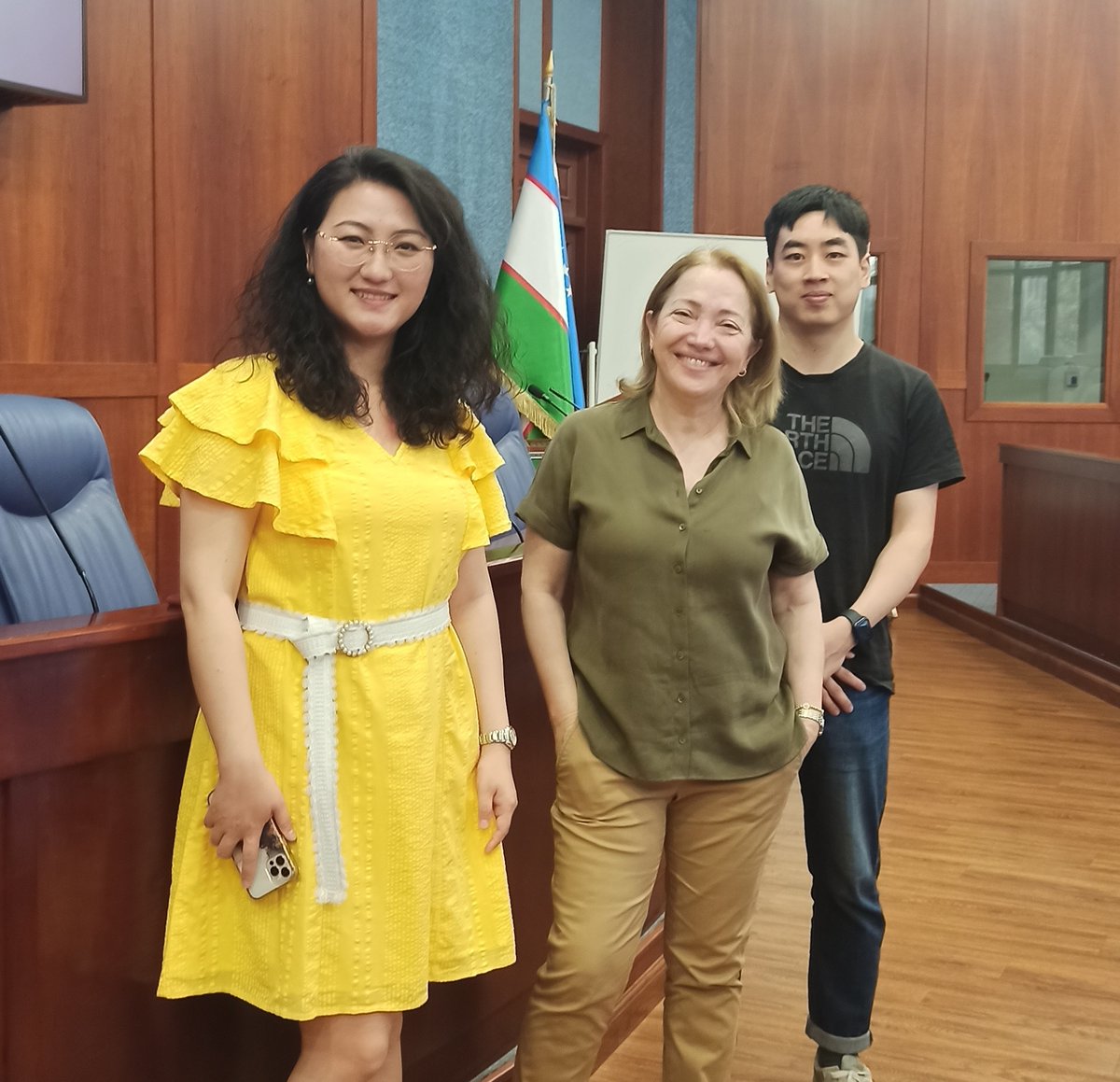 centralasialaw's tweet photo. The Central Asian Law project does not only give an opportunity for researchers to widen their horizons, but also serves as a platform for knowledge transfer. Three project guest researchers presented their research topics at a seminar at WIUT. https://t.co/Gsiazs2vRL https://t.co/ngFzGJheN4
