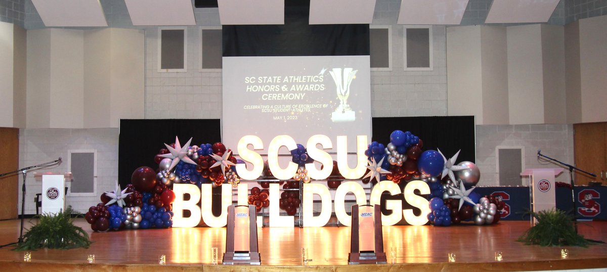 SCStateAthletic's tweet image. A Few Highlights From the 2023 Athletics Awards Ceremony! Theme: “Celebrating a Culture of Excellence in Athletics.” For complete gallery visit scsuathletics.com