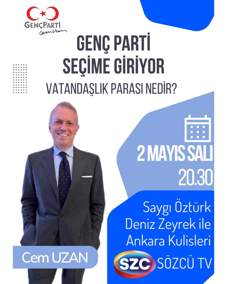 Ekonomi. Ekonomi. Tepkini göster Cem Uzan Genç Parti Meclise gönder. #cemuzan #gençparti #seçim2023 #vatandaşlıkparası #tepkinigöstergençpartiyeoyver #deprem #hitech