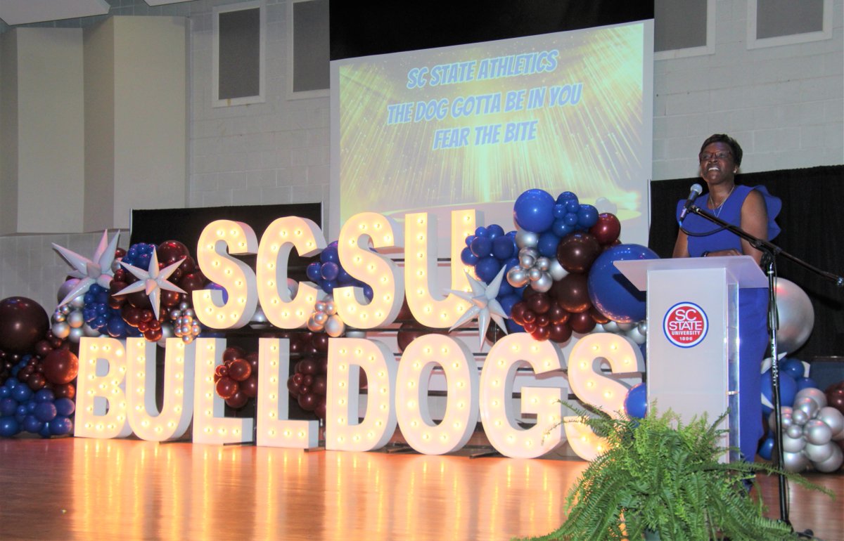 SCStateAthletic's tweet image. A Few Highlights From the 2023 Athletics Awards Ceremony! Theme: “Celebrating a Culture of Excellence in Athletics.” For complete gallery visit scsuathletics.com