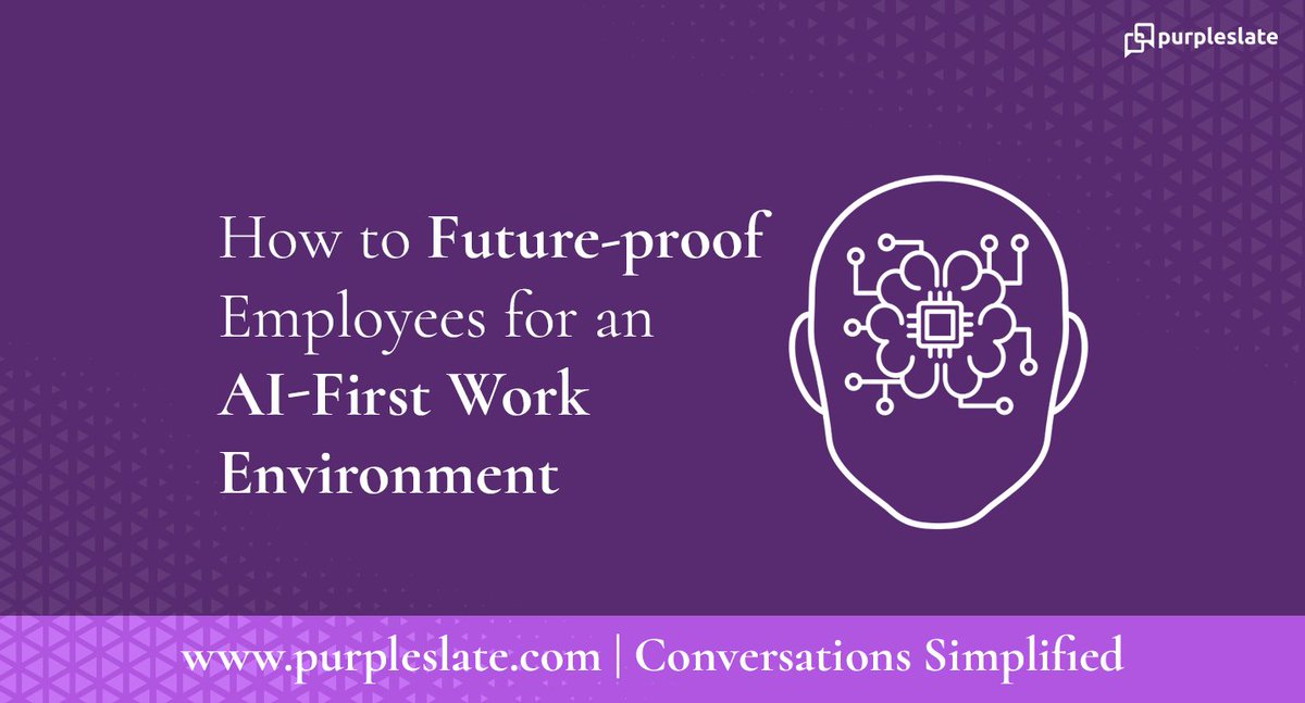 purpleslate_'s tweet image. We have listed out some key points on how humans can effectively work with AI. Click here to learn more: bit.ly/3kqYmef

#CollaborativeIntelligence #AI #HumansandAI #purpleSlate #ConversationsSimplified
