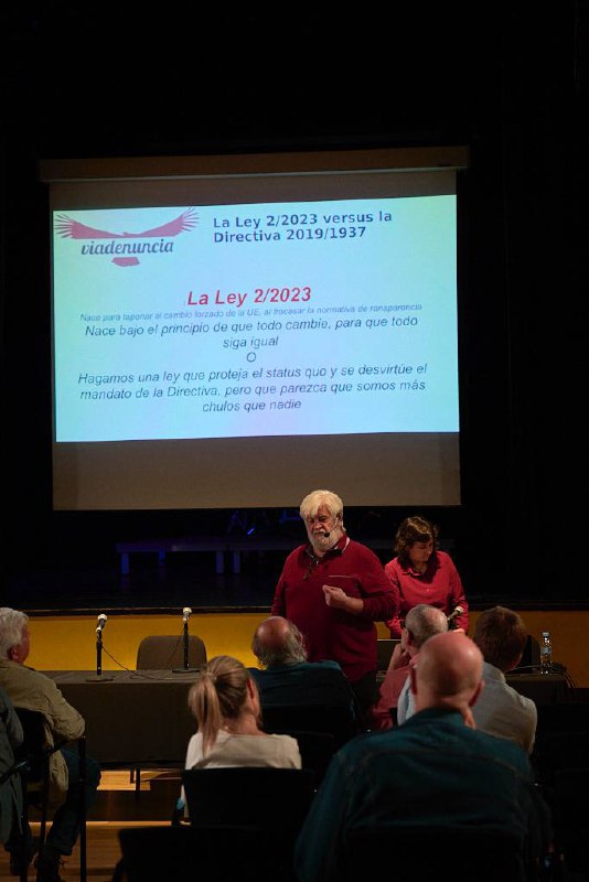 ViaDenunciaNET's tweet photo. Queremos agradecer el gran éxito de la jornada del pasado viernes a los que asistieron presencialmente y online. https://t.co/p3jEWILKdW
