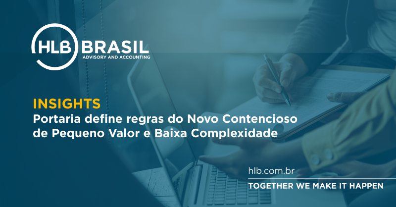 hlb_brasil's tweet photo. Foi publicada a Portaria RFB nº 309, que disciplina as regras do contencioso de pequeno valor e baixa complexidade na Receita Federal do Brasil.
A portaria pode impactar alguns aspectos dos negócios. Confira quais são e as principais novidades.
https://t.co/IriIucYo4L https://t.co/KgoNKjW3ni