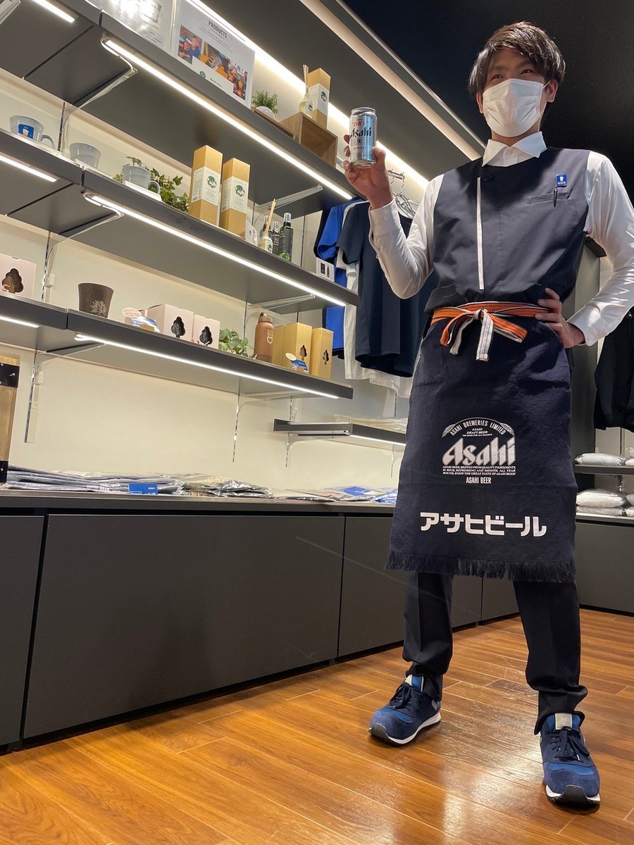 ミュージアムショップ 人気商品のご紹介 ＼ #アサヒのロゴ入り帆前掛け
