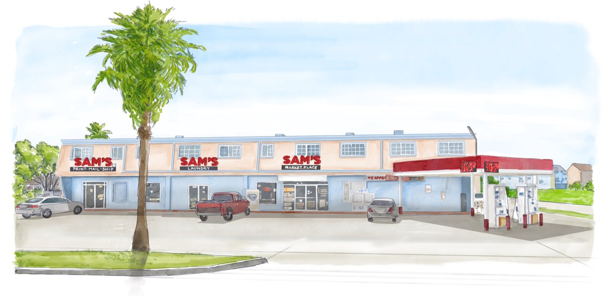 It's a digital watercolor illustration, one of my favorite work. it looks hand-drawn.  
Check out my gig on fiverr fiverr.com/share/8eyKDo