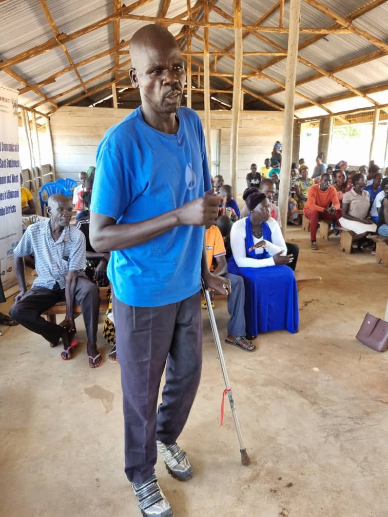 Engagements with beneficies of the <a href="/Norway/">Norway News</a> Embassy - UN Women funded project. " I have learnt to write, read numbers  and Alphabets as well as ask for health services in English" says
 a beneficiary in bidibibi settlement. <a href="/refugeelawproj/">Refugee Law Project</a>