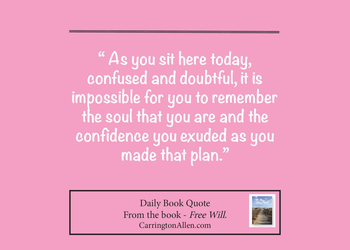 Carringtonsbook's tweet image. carringtonallen.com ##dailyquotes #messagefromSource