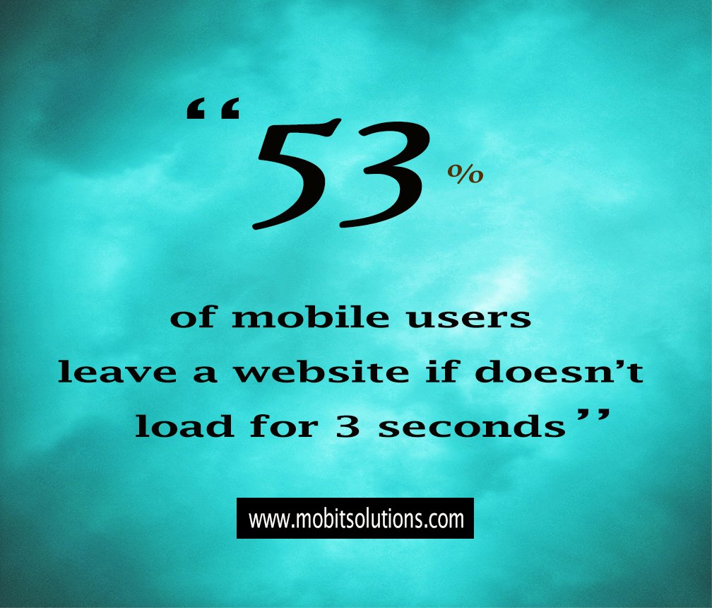 Mobit_Solutions's tweet image. &quot;Do you know 53% of mobile users leave your website if it does not load within 3 secs.&quot;

#MobileUserExperience #WebsiteLoadTime #OptimizationIsKey #UserBehavior #OnlinePresence #DigitalMarketing #CustomerRetention #ConversionRate #WebsiteDesign #SpeedMatters #CustomerExperience