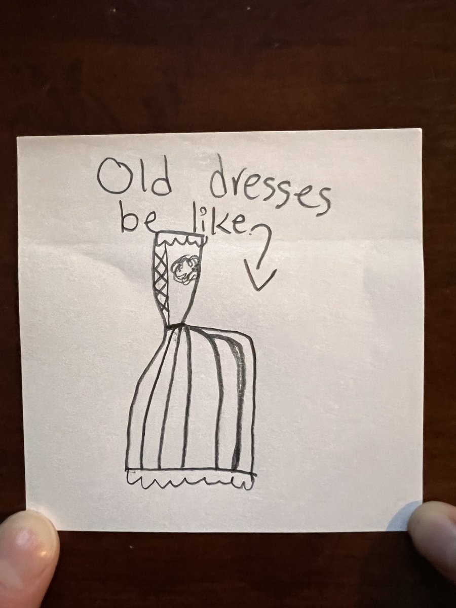 Thought of the day from my 9 year old. Not sure where this came from but it made me laugh! #dresses
