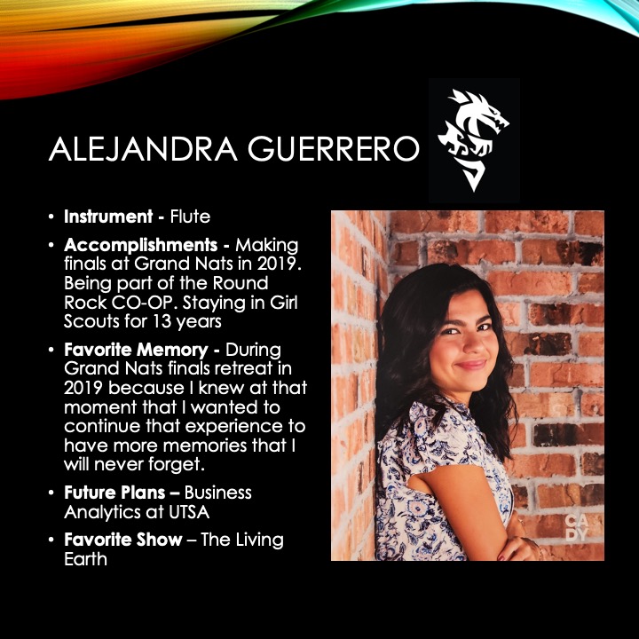 rrbandboosters's tweet photo. Senior Spotlight! On behalf of the entire Dragon Band community, thank you for everything you've contributed to our program Alejandra! We all wish you the best of luck! Always be a 🐉!
#gorockband #gorockguard #alwaysbeadragon #seniors2023 https://t.co/kKShyWzp7J