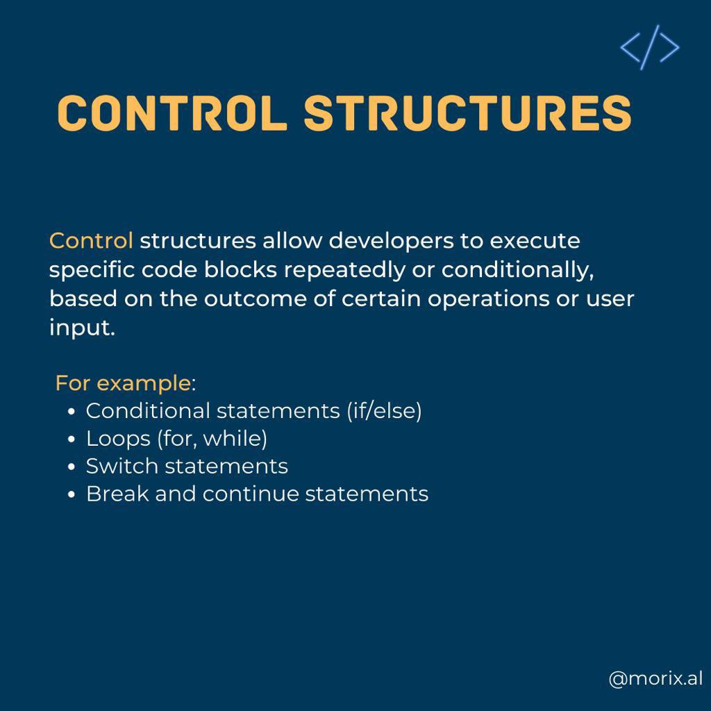 morixal's tweet image. Building a strong foundation in programming fundamentals is key to unlocking endless possibilities! 💻🌟
#programmingbasics #codefoundations #beginnercoder #codingskills #techeducation #morix #junior #dev #developers #coders #code