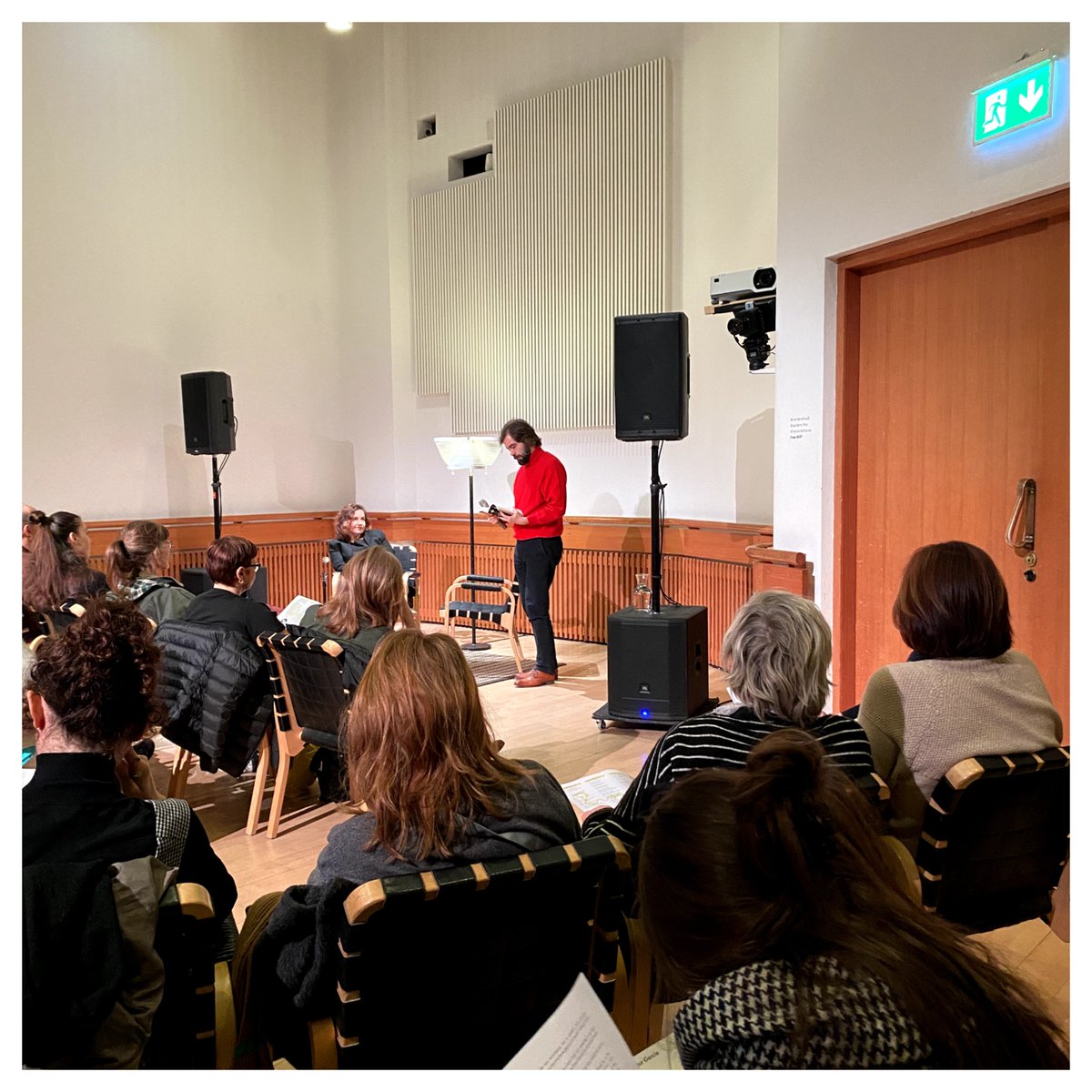 4/21 I attended <a href="/litrvk/">Reykjavík Literary Festival</a> w/ Pedro Gunnlaugur Garcia who spoke about his book Lungu &amp; translation: "There’s no joy in writing, in translating maybe. It’s like a game of Tetris. These words fall down and you need to translate them. When you put the blocks together, they disappear."