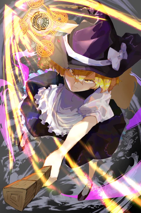 何となく東方キャラの過去絵でもあげときます 結構正統派な感じだったんだね  #イラスト #東方Project