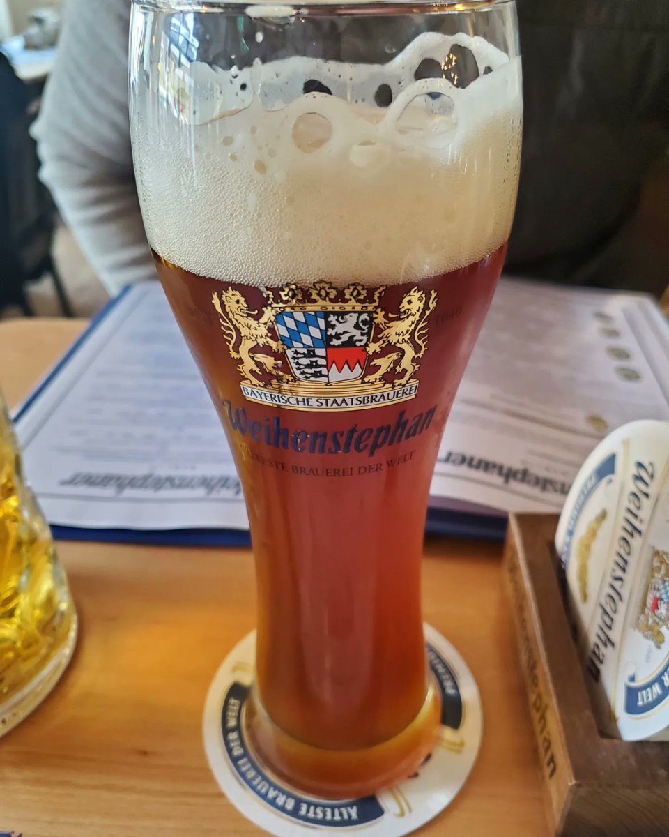 PrincessPlaya44's tweet photo. @TheAverageFrag and I went to Europe last week. What a wild adventure that was! We did get to go to the world's oldest brewery in Berlin Germany; brewing since 1040AD!! 🇩🇪🍻🥨 PROST! https://t.co/2SzXl6AFa3
