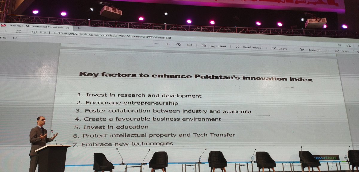 InnoXeraSummit's tweet image. Muhammad Faisal, Head of ICT Unit, UNHCR, the UN @Refugees Agency, addressing the audience about “Enhancing Innovation Index of Pakistan”

#innoxera2023 #innoxerapk #edtechpakistan
