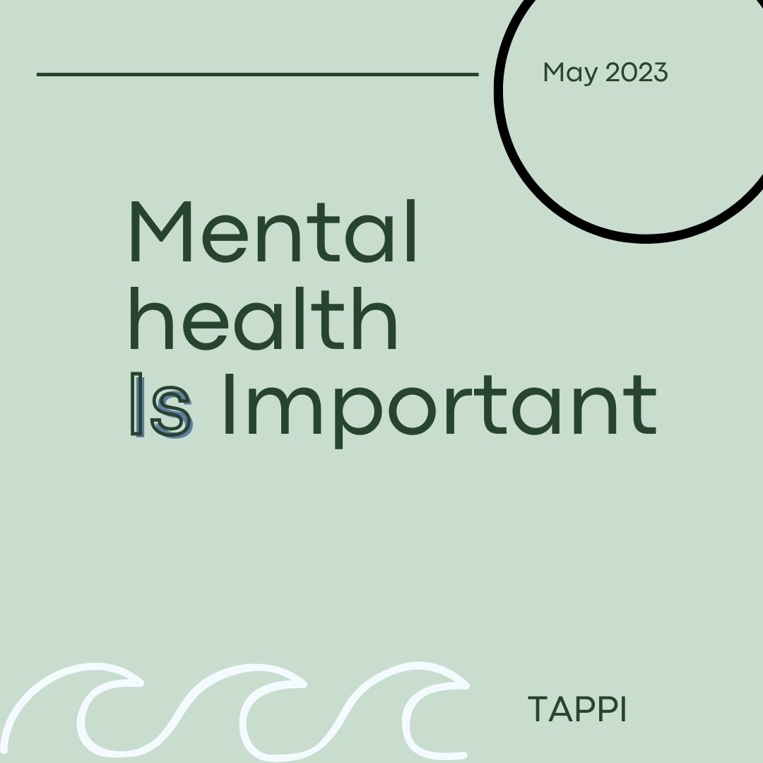 TAPPITWEETS's tweet photo. Since 1949 May has been Mental Health Awareness Month. It was created as a way to educate about mental illness, raise awareness surrounding research and treatments, reduce the stigma associated with mental illness, and celebrate recovery.

#TAPPIDEI https://t.co/3MWaDk6nbF