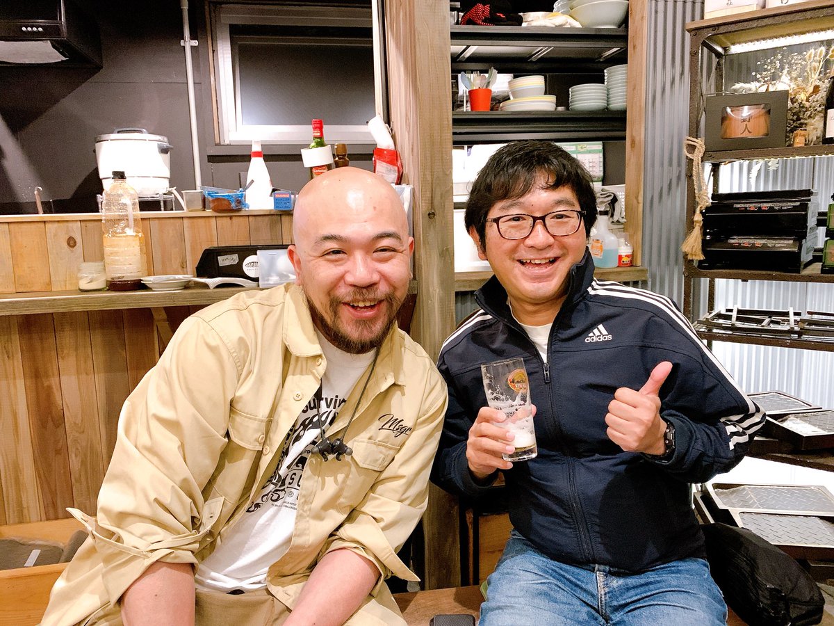 haisupa_nika's tweet photo. ぼびぃちゃんご結婚おめでとうございます✨本人はノヴさんに顔グシャグシャにされて写ってないけど笑
ニッチローさんのお店、���高に美味しかった！久々にみんなで集まれて素晴らしい夜でした😂 https://t.co/6tdqi5Z43d