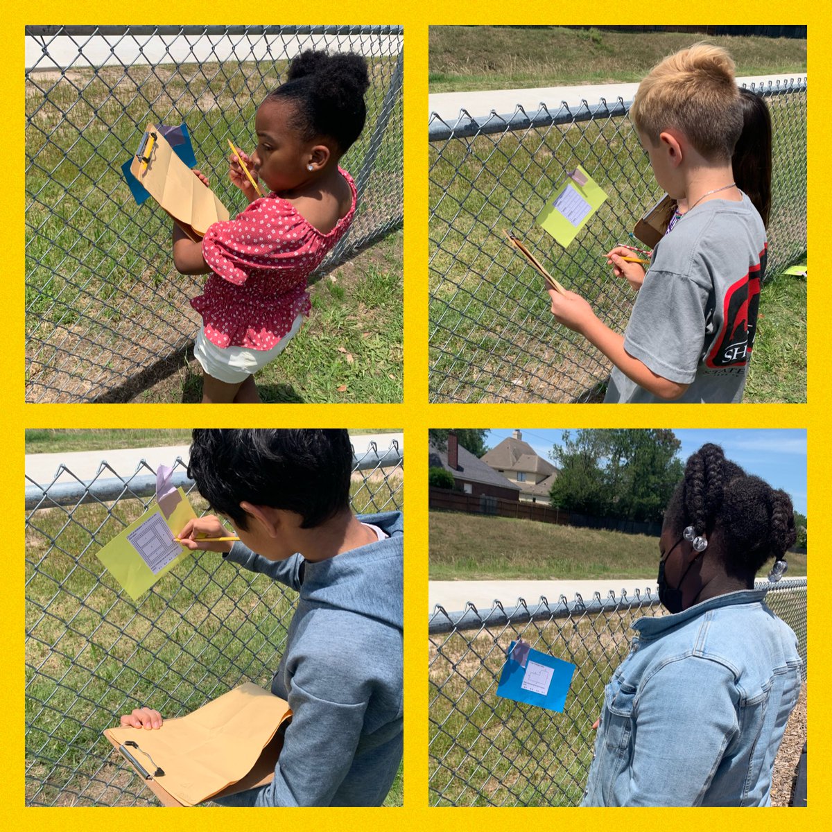 CandaceFaber1's tweet photo. Fence Math (formally Tree Math) was so fun! Great way to review and enjoy the beautiful weather. @KuehnleKISD @KleinISD @teachnuggets Anna Snowden https://t.co/gHLwlM5x1z