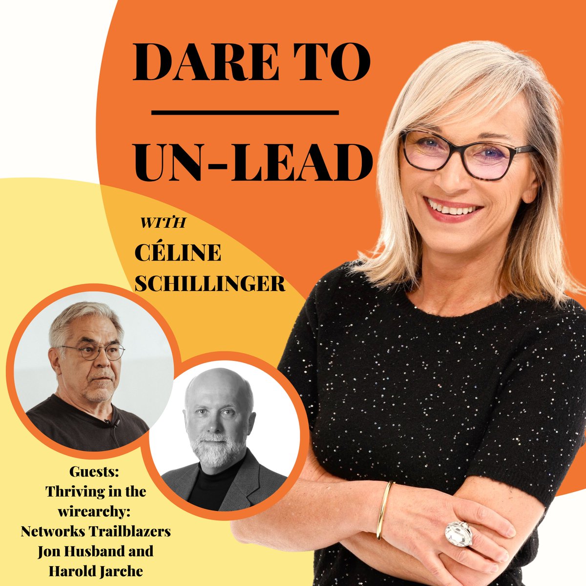 Tadaaa 🥳🎉 
JUST RELEASED--New episode of the #DareToUnLead podcast with two guests at once! 

Networks trailblazers @jonhusband & @hjarche 🤩in conversation around #wirearchy #PKM and much +
weneedsocial.com/episode-7-thri…
