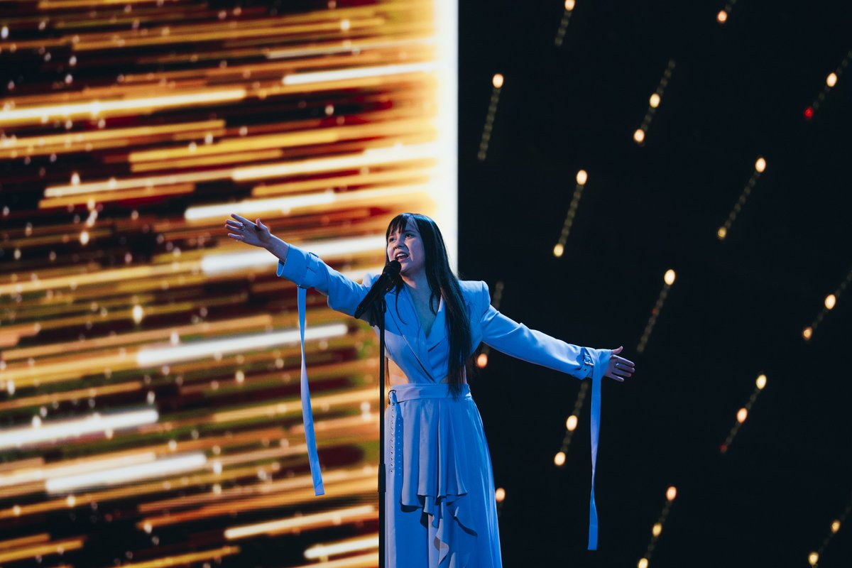 Eurovision's tweet photo. A dramatic start to the day as Alika and her haunted piano kick off rehearsals in Liverpool 🇪🇪🎹 #Eurovision2023 #Eurovision 

➡️ https://t.co/zbd1tul9qq https://t.co/bAzcm0w4iH