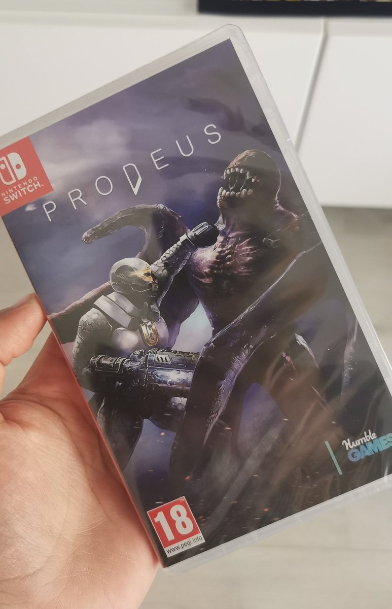 Ragnachollos's tweet image. Ya en casita! #prodeus #switch
