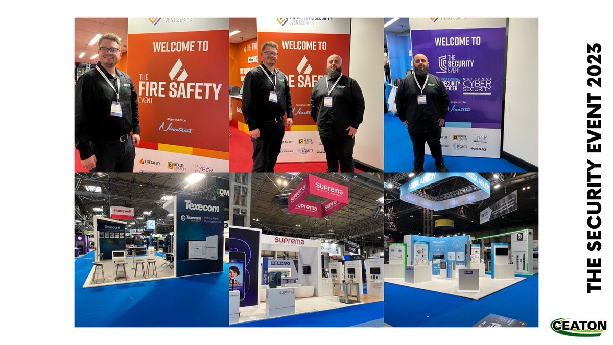 We're reflecting on our time at #TheSecurityEvent - Check out our blog post here; ceaton.co.uk/the-security-e…