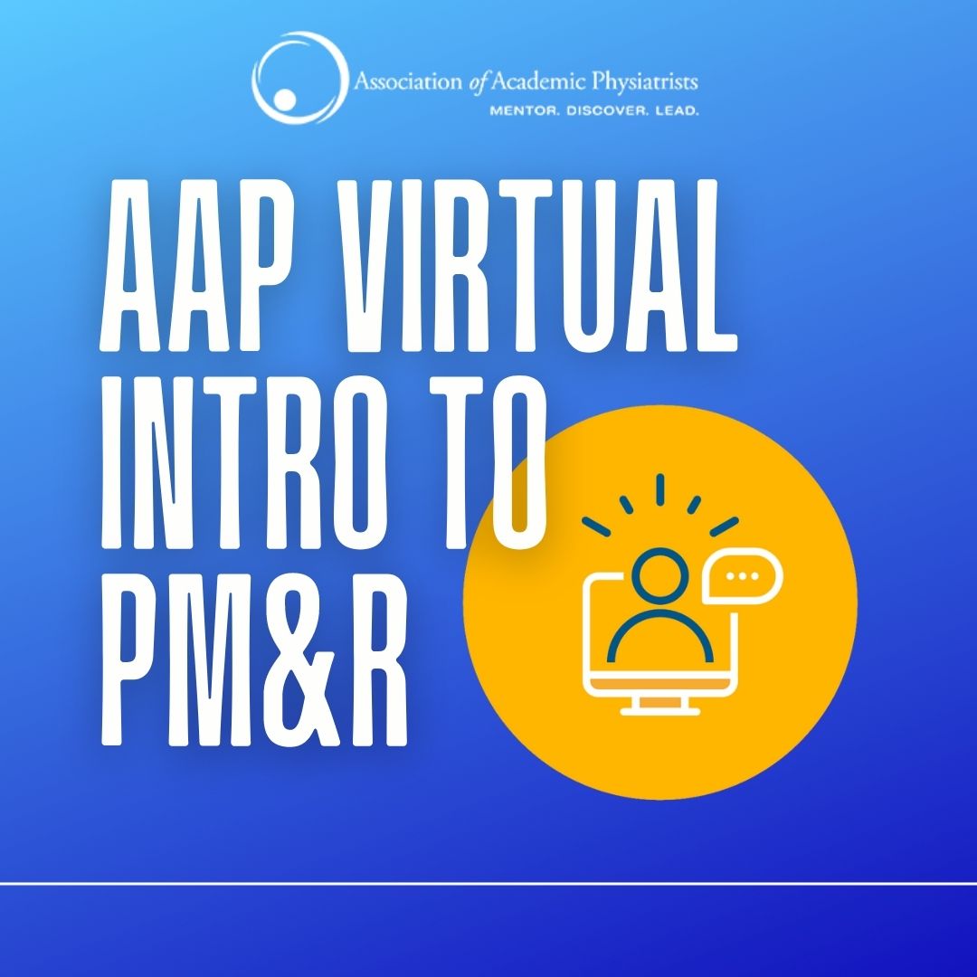 🌟Registration OPEN:  AAP Virtual Intro to PM&amp;R🌟

Our 4-week #medstudent summer program will help you learn about the unique specialty that is #Physiatry  through lectures, demos, panels and small group discussions on a various PM&amp;R topics!

Register now: physiatry.org/Virtual_PMR_In…