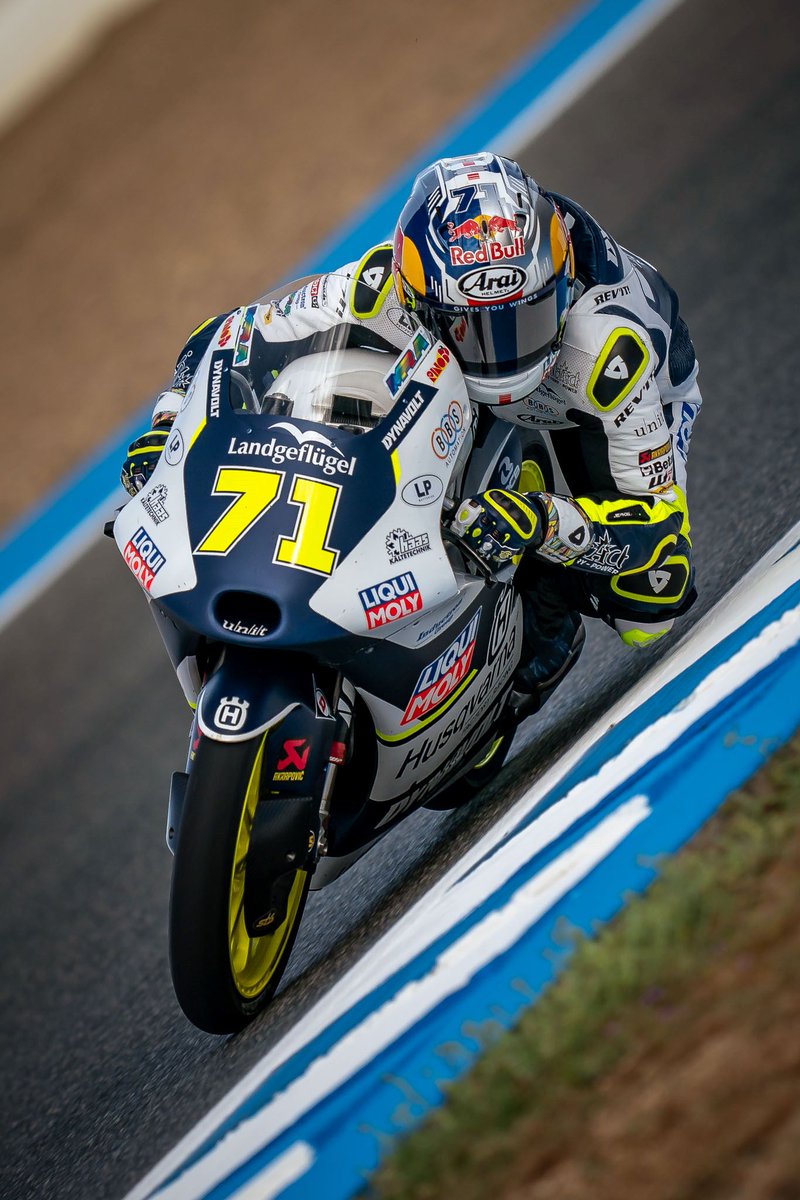 IntactGP's tweet photo. #SpanishGP #Moto3 #Postracetest 2️⃣nd session just finished

🅿️5️⃣ @AyumuSasaki1 - 1´46.960 +1.064
🅿️1️⃣1️⃣ @CollinVeijer95 - 1´47.468 +1.572

#LIQUIMOLY #Husqvarna #IntactGP at meanwhile windy @circuitodejerez https://t.co/SNHyWHh5h3