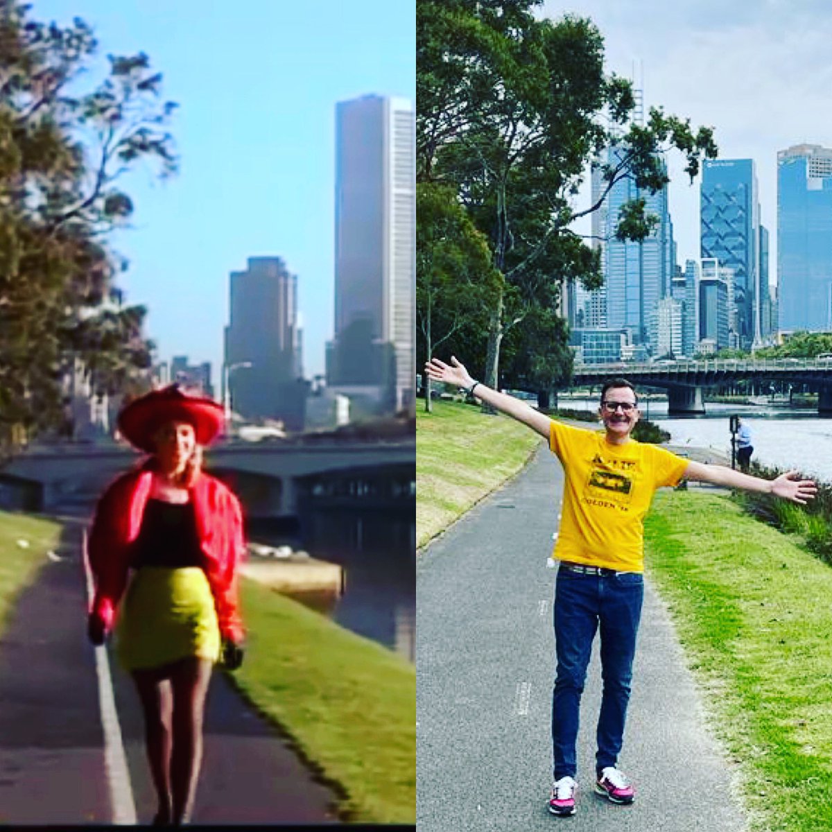 #GotToBeCertain turns 33 today! Here’s my homage to @kylieminogue and that video from my recent trip to Melbourne