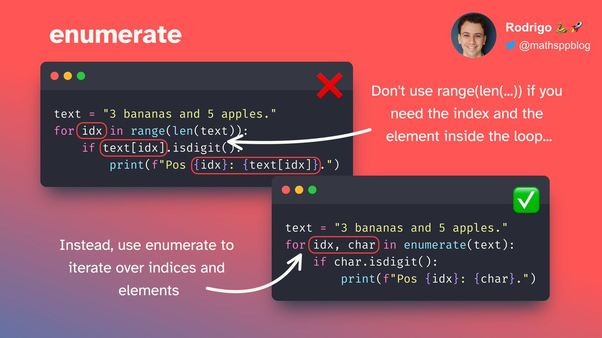 Rodrigo on twitter good morning to all python programmers who