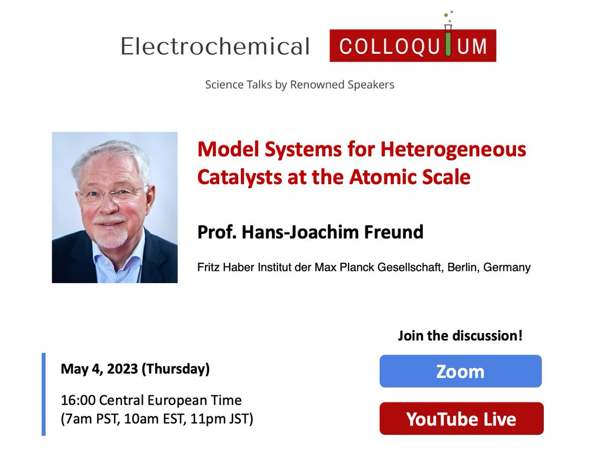 Electrochemical Online Colloquium tweet media