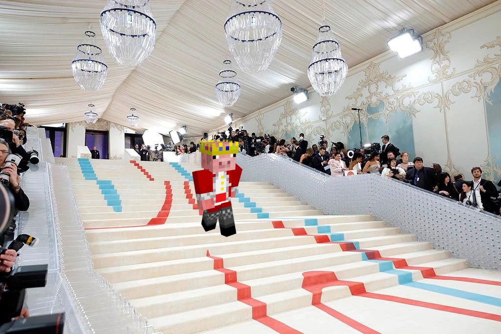 Appreciating Technoblade’s outfit at #MetGala2023 yesterday ❤️ He slayed!