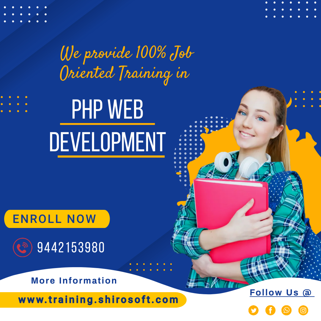 TrainingShiro's tweet image. Job Oriented PHP Web Application Development training in #nagercoil bit.ly/38gzik1
#phptraining #phpjob #phpdeveloper #traininginstitutenagercoil
#nagercoilcourses
#computercoursesinnagercoil #computercourses #computercoursesforcollege