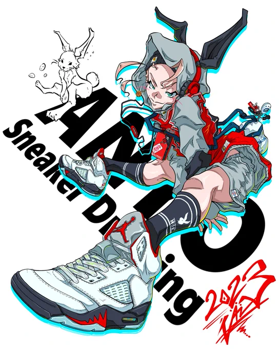 #ゴールデンウィークSNS展覧会2023  スニーカーとダイナミックな構図、時々ブレイキン( *'艸`)