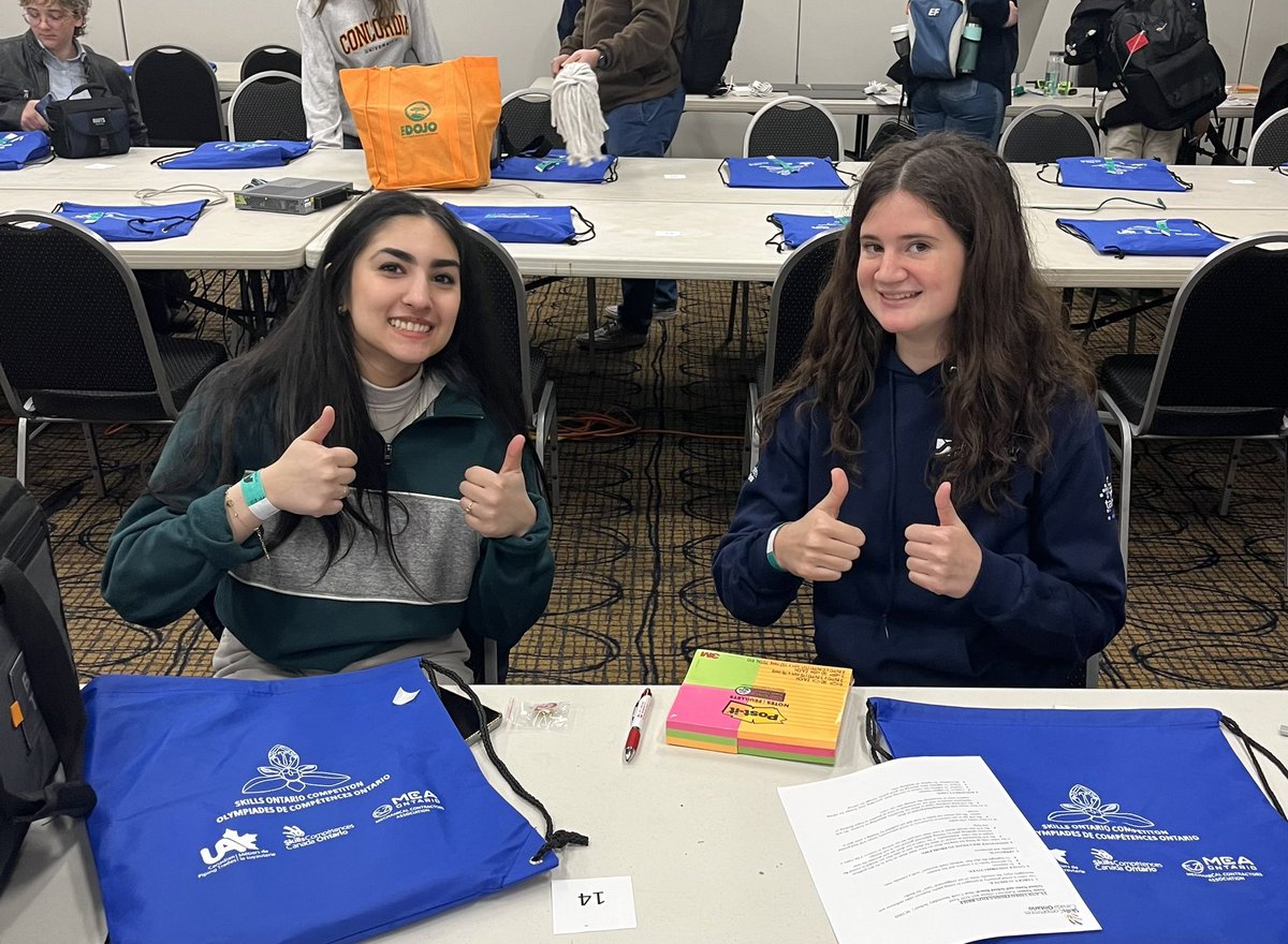 mr_mollica's tweet image. Best of luck to Arub and Katarina ahead of their competition in two of team TV and video production at Skills Ontario 2023. As they represent SCDSB and Bear Creek. #taketech #commtech