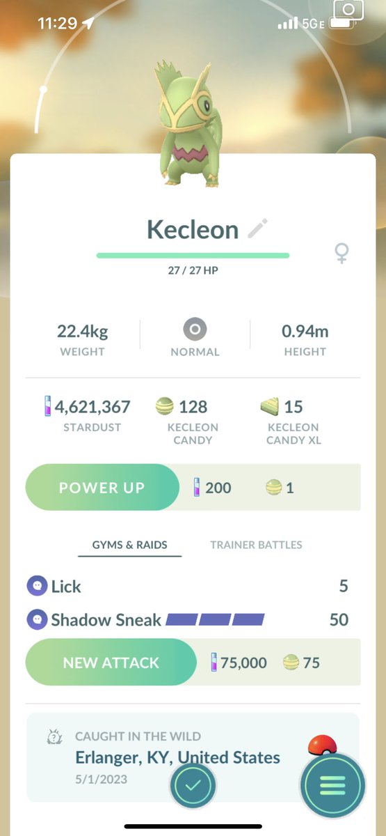 ericbraun25's tweet image. First Kecleon since Hoenn Tour… at this rate, I’ll have my shiny Jirachi in… 4.5 years, lol #PokemonGo #Kecleon #MasterWorkResearch #HoennTour