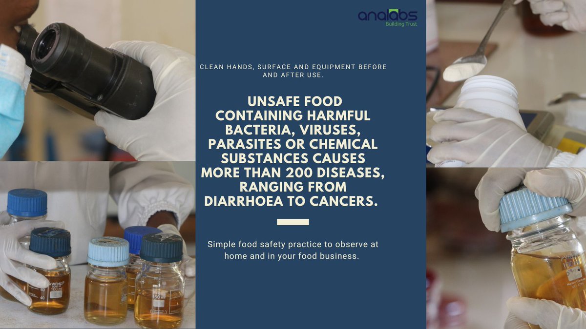 Cleaning hands, surface and equipment before and after use is a simple food safety practice to observe at home and in your food business #FoodSafety #Food #Manufacturing #Quality #FutureofFood #Safefood #Foodhygiene #Foodindustry #Responsiblebusiness