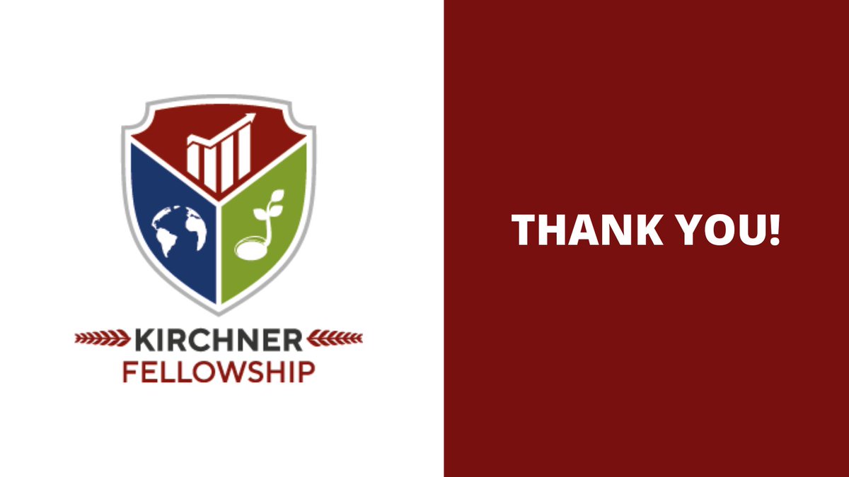 Thank you to everyone who applied for our 2023 Kirchner Fellowship Program. The application period is now closed. We look forward to reviewing your applications! 😊