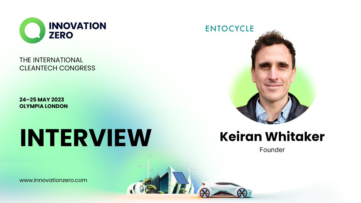 Innovation Zero (@_innovationzero) on Twitter photo 🎙️ Check out our interview with Keiran Whitaker, Founder of @ENTOCYCLE👉 youtube.com/watch?v=aGr_u6…
You can see him at #InnovationZero's "Future Food Production" Working Group, May 24. Register today ➡️ register.visitcloud.com/survey/0ak45ff…
#food #agriculture
<a href="/SerenLaurelKell/">Seren Laurel Kell</a> <a href="/SophieThroup1/">Sophie Throup</a> 🎙️ Check out our interview with Keiran Whitaker, Founder of @ENTOCYCLE👉 youtube.com/watch?v=aGr_u6…
You can see him at #InnovationZero's "Future Food Production" Working Group, May 24. Register today ➡️ register.visitcloud.com/survey/0ak45ff…
#food #agriculture
<a href="/SerenLaurelKell/">Seren Laurel Kell</a> <a href="/SophieThroup1/">Sophie Throup</a>